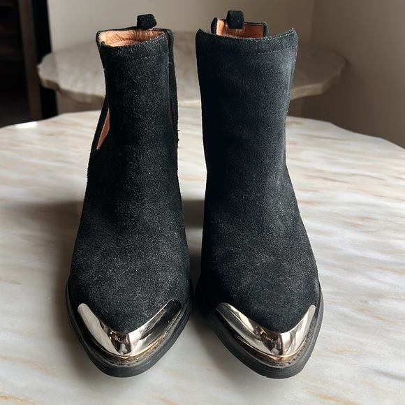 Optimum Black suede heels - Picture 2 of 6